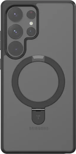 TORRAS Ostand Pro Magnetic Samsung S25 Ultra Hoesje met Stand Zwart afbeelding 3
