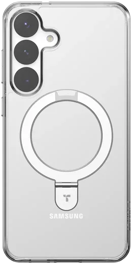 TORRAS Ostand Pro Magnetic Samsung Galaxy S25 Plus Hoesje 360° Stand Transparant afbeelding 2
