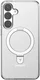 TORRAS Ostand Pro Magnetic Samsung Galaxy S25 Plus Hoesje 360° Stand Transparant afbeelding 2