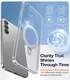 TORRAS Ostand Pro Magnetic Samsung Galaxy S25 Plus Hoesje 360° Stand Transparant afbeelding 8
