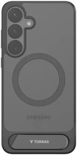 TORRAS Pstand Spin Magnetic Samsung Galaxy S25 Plus Hoesje 360° Kickstand Zwart afbeelding 13