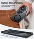TORRAS Pstand Spin Magnetic Samsung Galaxy S25 Ultra Hoesje 360° Kickstand Zwart afbeelding 5