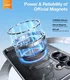 TORRAS Pstand Spin Magnetic Samsung Galaxy S25 Plus Hoesje 360° Kickstand Clear afbeelding 4