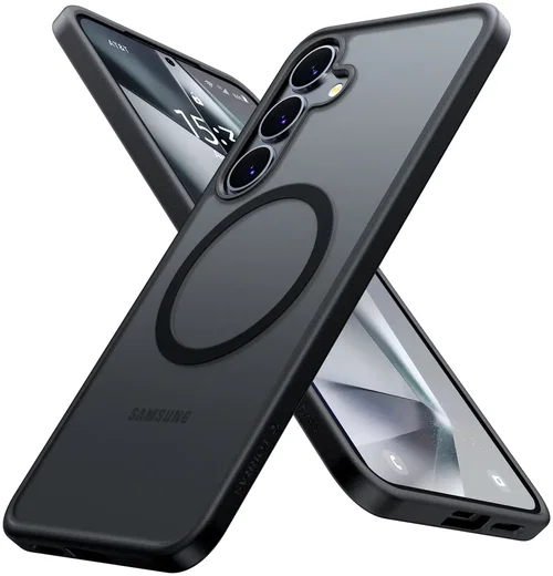 TORRAS Guardian Magnetic Samsung Galaxy S25 Hoesje Back Cover Zwart afbeelding 1
