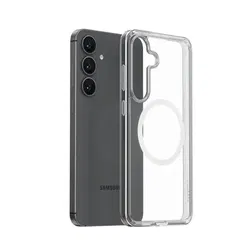 TORRAS Guardian Magnetic Samsung Galaxy S25 Hoesje Back Cover Transparant afbeelding