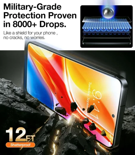 TORRAS Install Master Samsung Galaxy S25 Screen Protector Installatietray afbeelding 8