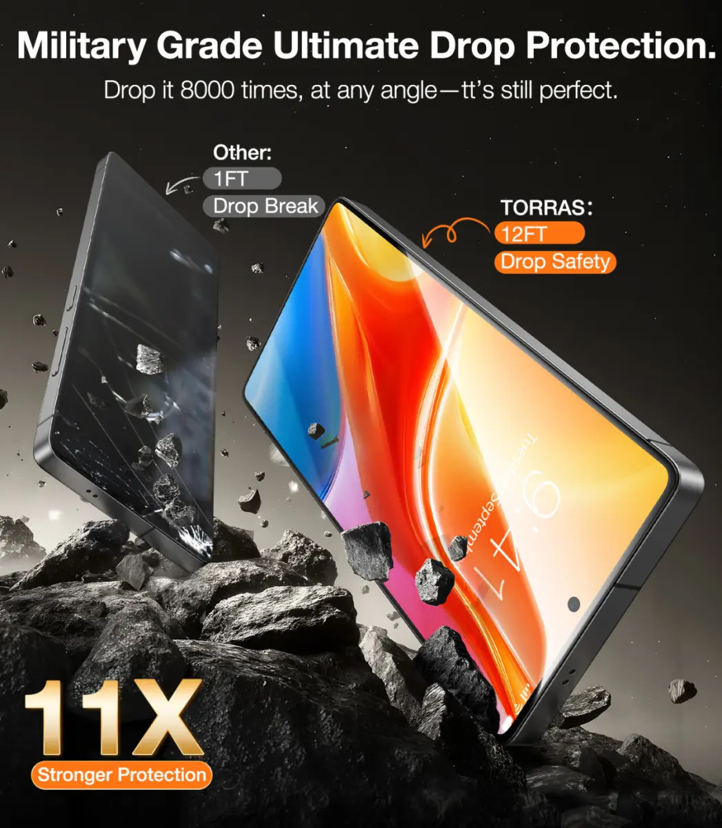 TORRAS Install Master Samsung Galaxy S25 Ultra Screen Protector Installatietray afbeelding 3
