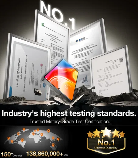 TORRAS Install Master Samsung Galaxy S25 Ultra Screen Protector Installatietray afbeelding 9