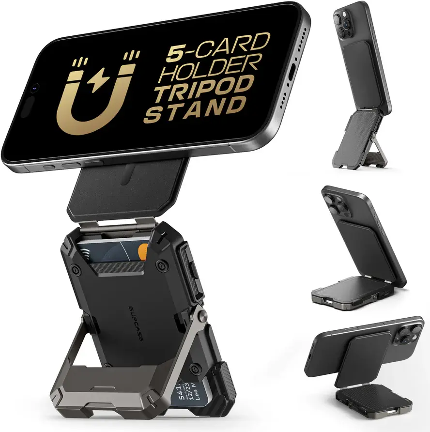 SUPCASE MagFlip MagSafe Pasjeshouder / Kaarthouder en Standaard