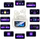 Hoco EQ21 ANC Noise Cancelling Draadloze Oordopjes Met Touchscreen Zwart afbeelding 2