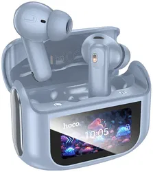 Hoco EQ21 ANC Noise Cancelling Draadloze Oordopjes Met Touchscreen Blauw afbeelding