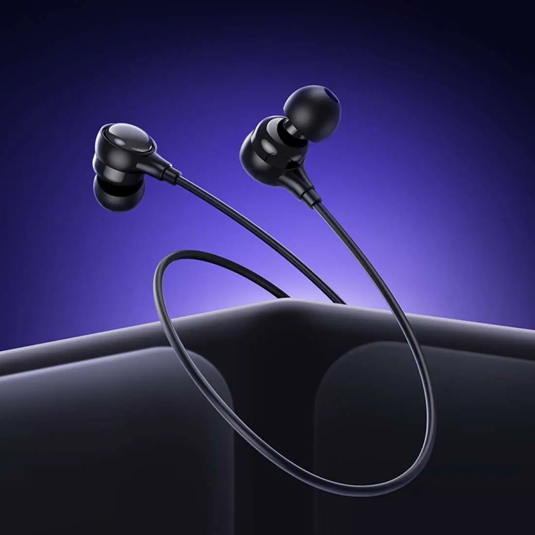 HOCO Bedrade Oordopjes met Microfoon USB-C Zwart afbeelding 5