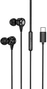 HOCO Bedrade Oordopjes met Microfoon USB-C Zwart