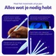 Buddi Wave Actieve Stylus Pen met Handpalmrejectie (voor iPad) Blauw afbeelding 4