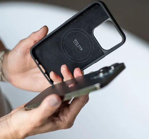 SP Connect SPC+ Apple iPhone 11 Hoesje MagSafe Back Cover Dun Zwart afbeelding 6