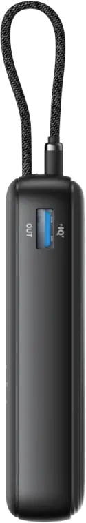 Anker Zolo 30W Powerbank met Ingebouwde Lanyard USB-C Kabel 20.000 mAh Zwart afbeelding 12