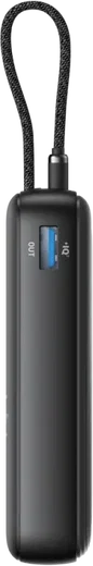Anker Zolo 30W Powerbank met Ingebouwde Lanyard USB-C Kabel 20.000 mAh Zwart afbeelding 12