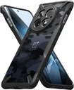 Ringke Fusion X OnePlus 13 Hoesje Back Cover Camo Zwart
