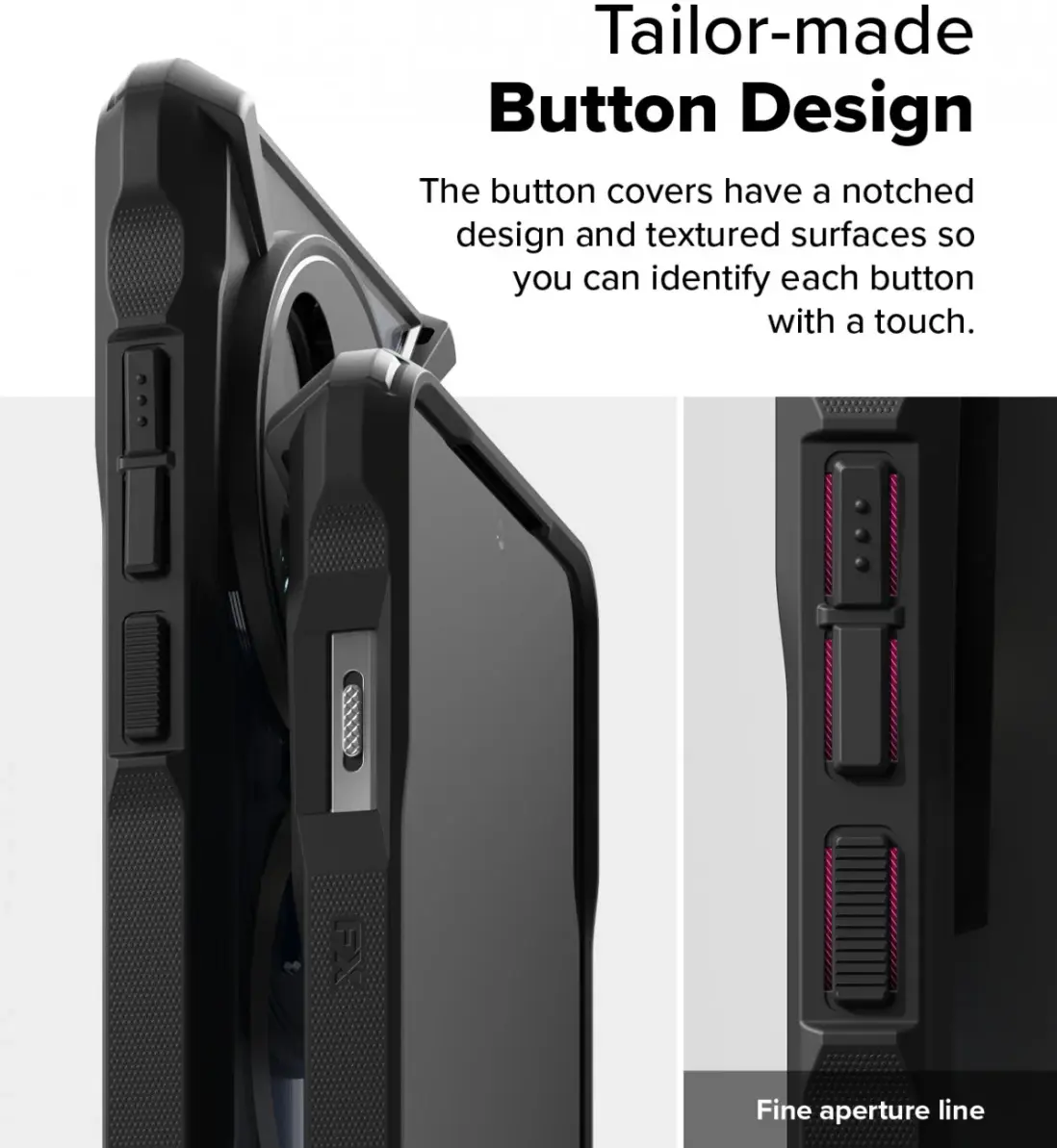 Ringke Fusion X Magnetic OnePlus 13 Hoesje MagSafe Zwart afbeelding 14