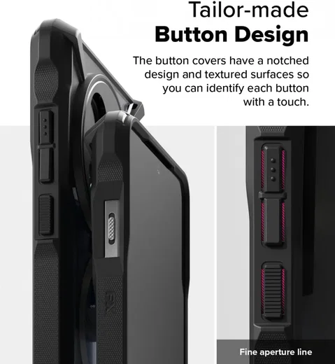Ringke Fusion X Magnetic OnePlus 13 Hoesje MagSafe Zwart afbeelding 14