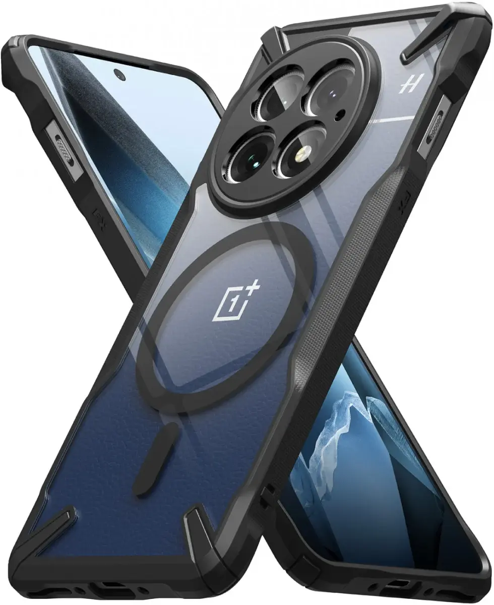 Ringke Fusion X Magnetic OnePlus 13 Hoesje MagSafe Zwart afbeelding 6