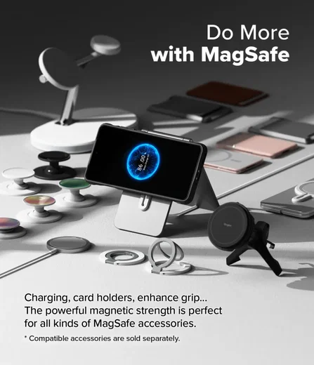 Ringke Fusion X Magnetic OnePlus 13 Hoesje MagSafe Zwart afbeelding 7