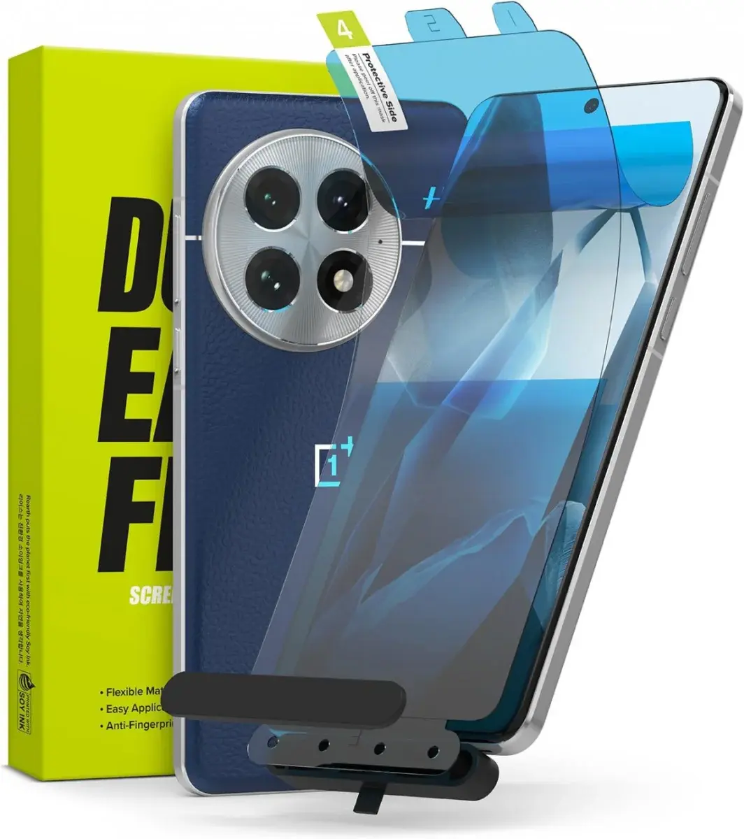 Ringke Dual Easy Film OnePlus 13 Screen Protector met Jig 2-Pack afbeelding 1