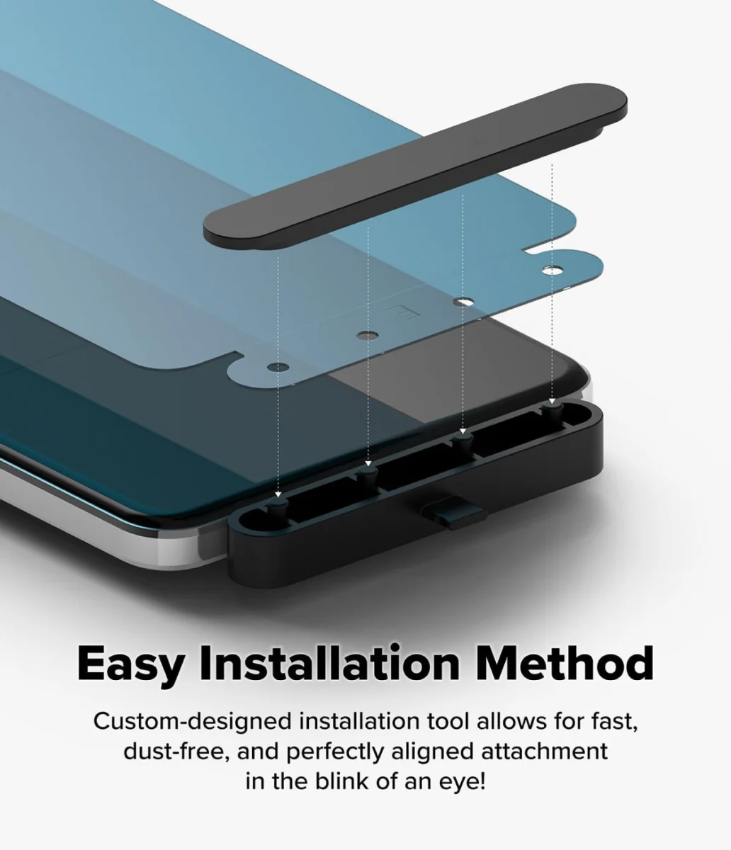 Ringke Dual Easy Film OnePlus 13 Screen Protector met Jig 2-Pack afbeelding 2