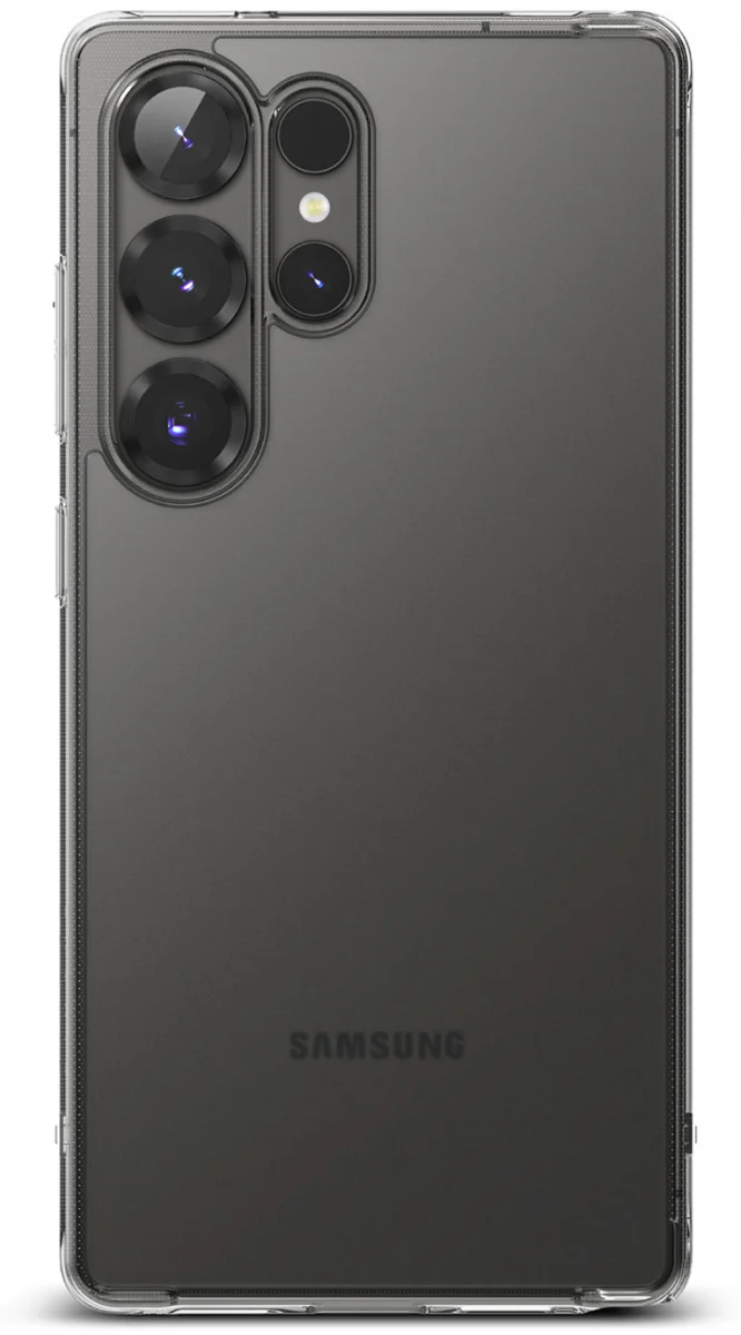 Ringke Fusion Samsung Galaxy S25 Ultra Hoesje Back Cover Matte Transparant afbeelding 2