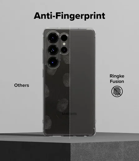 Ringke Fusion Samsung Galaxy S25 Ultra Hoesje Back Cover Matte Transparant afbeelding 5