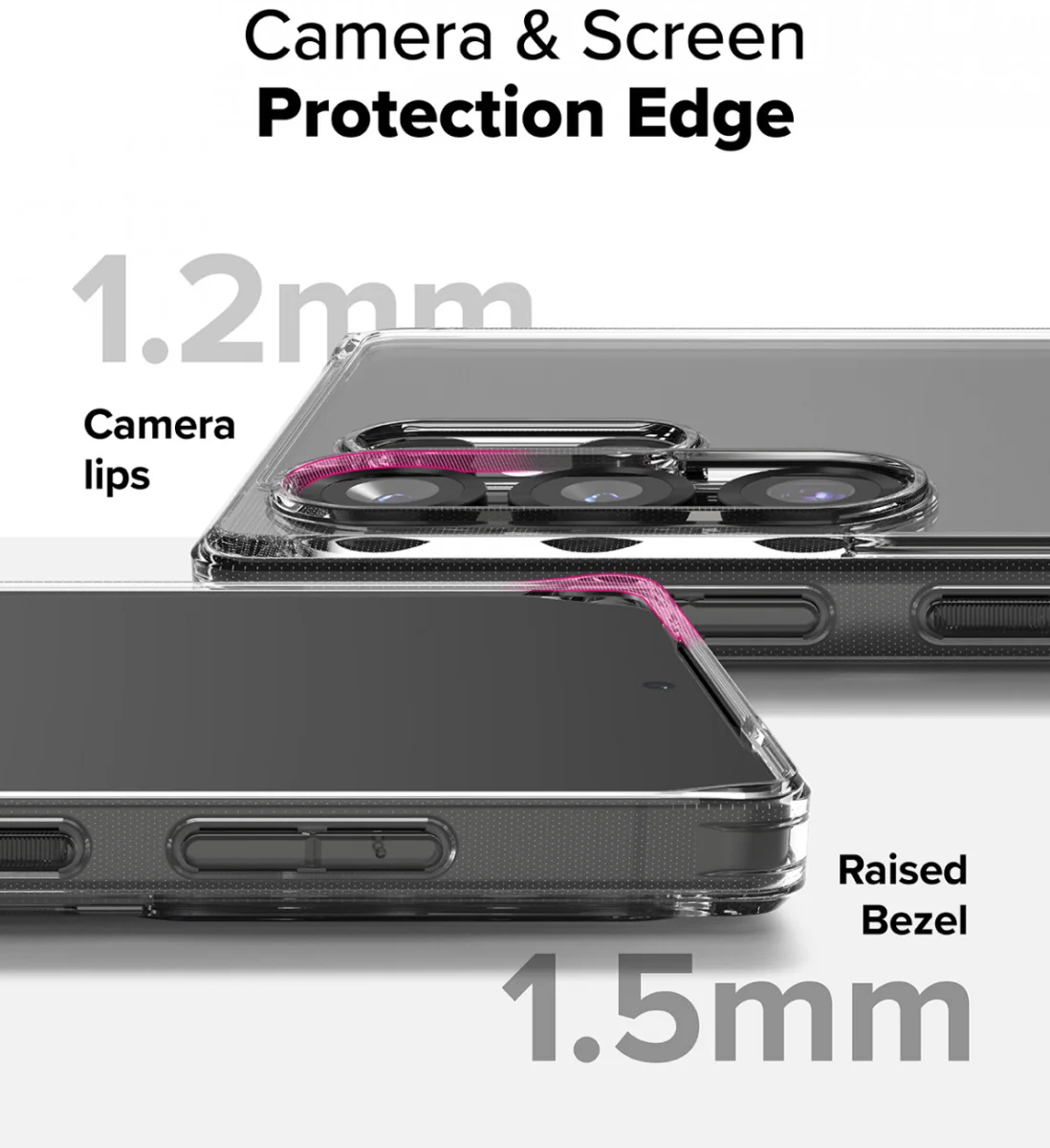 Ringke Fusion Samsung Galaxy S25 Ultra Hoesje Back Cover Matte Transparant afbeelding 7