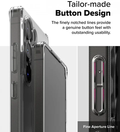 Ringke Fusion Samsung Galaxy S25 Ultra Hoesje Back Cover Matte Transparant afbeelding 9