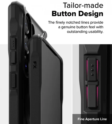 Ringke Fusion X Magnetic Samsung Galaxy S25 Ultra Hoesje MagSafe / Qi2 Zwart afbeelding 7