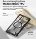 Ringke Fusion X Magnetic Samsung Galaxy S25 Ultra Hoesje MagSafe / Qi2 Zwart afbeelding 3