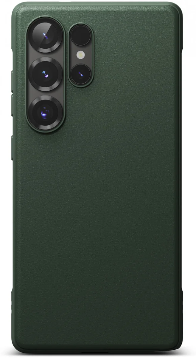 Ringke Onyx Samsung Galaxy S25 Ultra Hoesje Flexibel TPU Back Cover Groen afbeelding 2