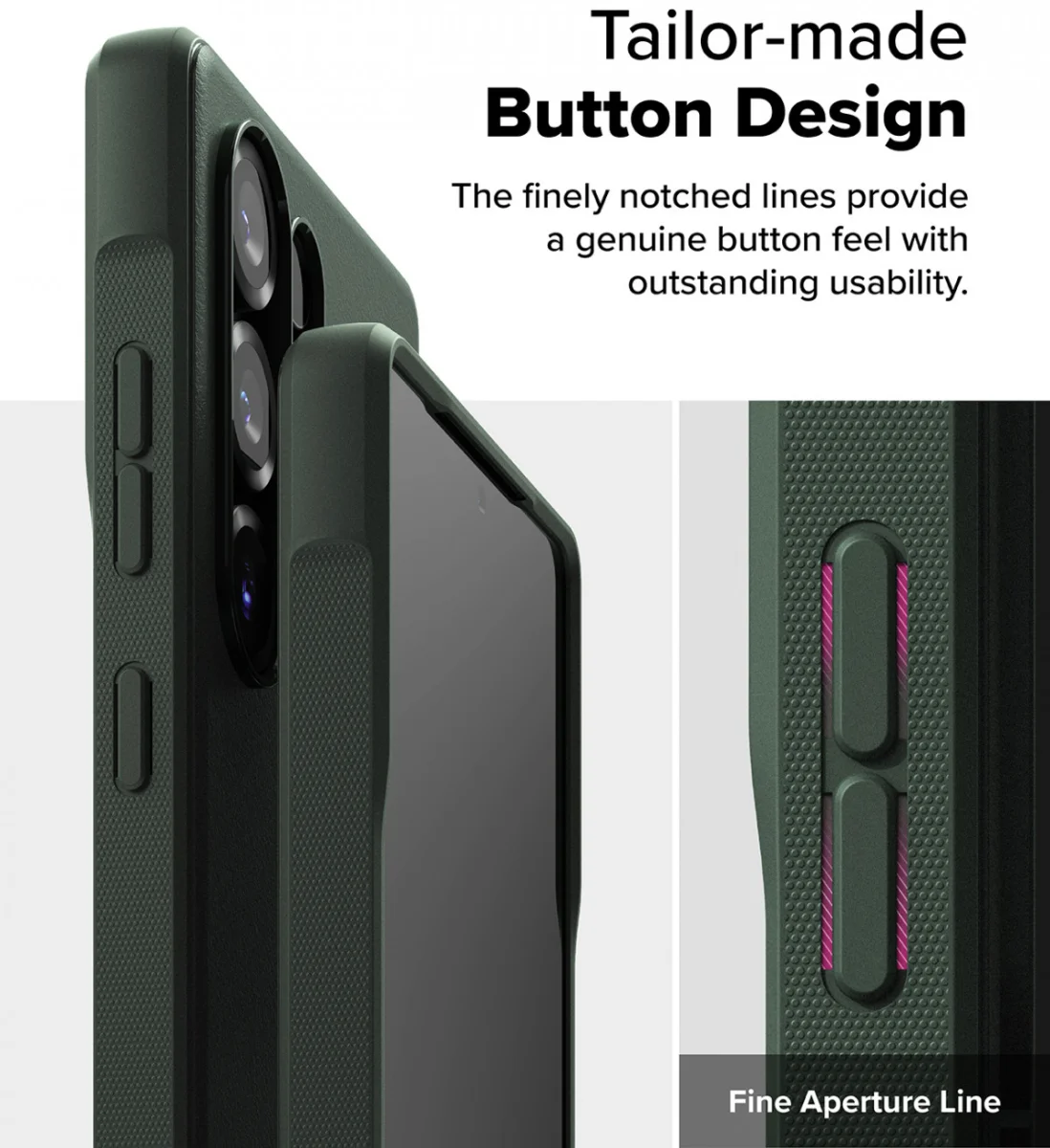 Ringke Onyx Samsung Galaxy S25 Ultra Hoesje Flexibel TPU Back Cover Groen afbeelding 8