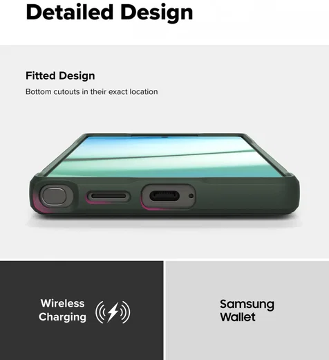 Ringke Onyx Samsung Galaxy S25 Ultra Hoesje Flexibel TPU Back Cover Groen afbeelding 9