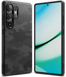 Ringke Onyx Samsung Galaxy S25 Ultra Hoesje Flexibel TPU Design Camo Zwart afbeelding