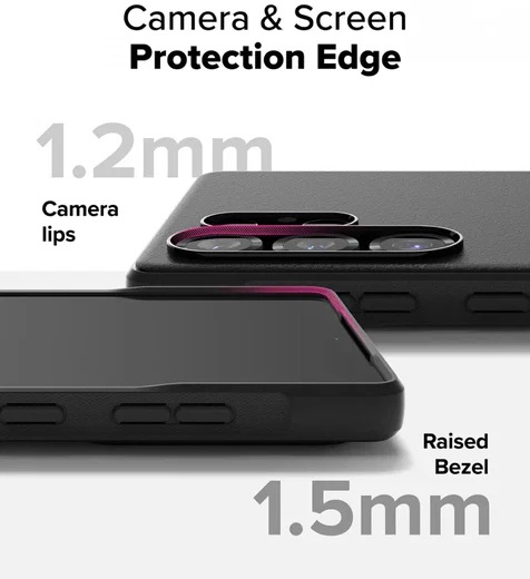 Ringke Onyx Magnetic Samsung Galaxy S25 Ultra Hoesje MagSafe / Qi2 Zwart afbeelding 12