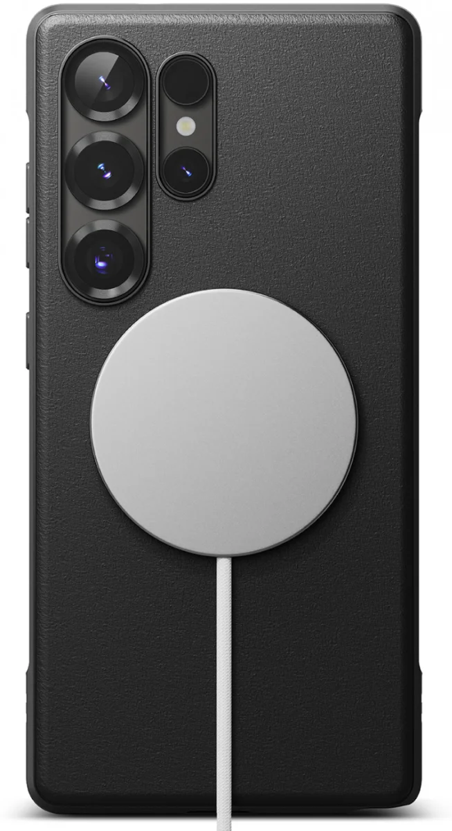 Ringke Onyx Magnetic Samsung Galaxy S25 Ultra Hoesje MagSafe / Qi2 Zwart afbeelding 2