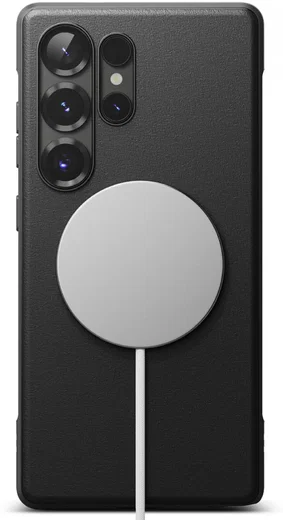 Ringke Onyx Magnetic Samsung Galaxy S25 Ultra Hoesje MagSafe / Qi2 Zwart afbeelding 2