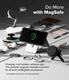 Ringke Rugged Gear Magnetic Samsung Galaxy S25 Ultra Hoesje MagSafe / Qi2 Zwart afbeelding 5