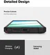 Ringke Rugged Gear Magnetic Samsung Galaxy S25 Ultra Hoesje MagSafe / Qi2 Zwart afbeelding 14