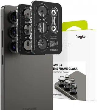 Ringke Frame Glass Samsung Galaxy S25 Ultra Camera Protector (2-Pack)