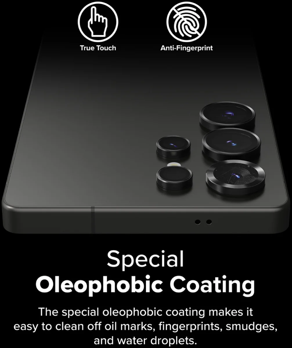 Ringke Frame Glass Samsung Galaxy S25 Ultra Camera Protector (2-Pack) afbeelding 10