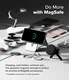 Ringke Fusion Magnetic Samsung Galaxy S25 Plus Hoesje MagSafe / Qi2 Transparant afbeelding 6