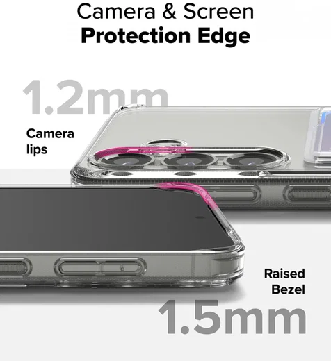 Ringke Fusion Card Samsung Galaxy S25 Plus Hoesje Kaarthouder Transparant afbeelding 11