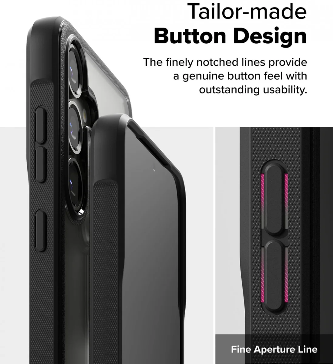 Ringke Fusion Bold Samsung Galaxy S25 Plus Hoesje Transparant Zwart afbeelding 11