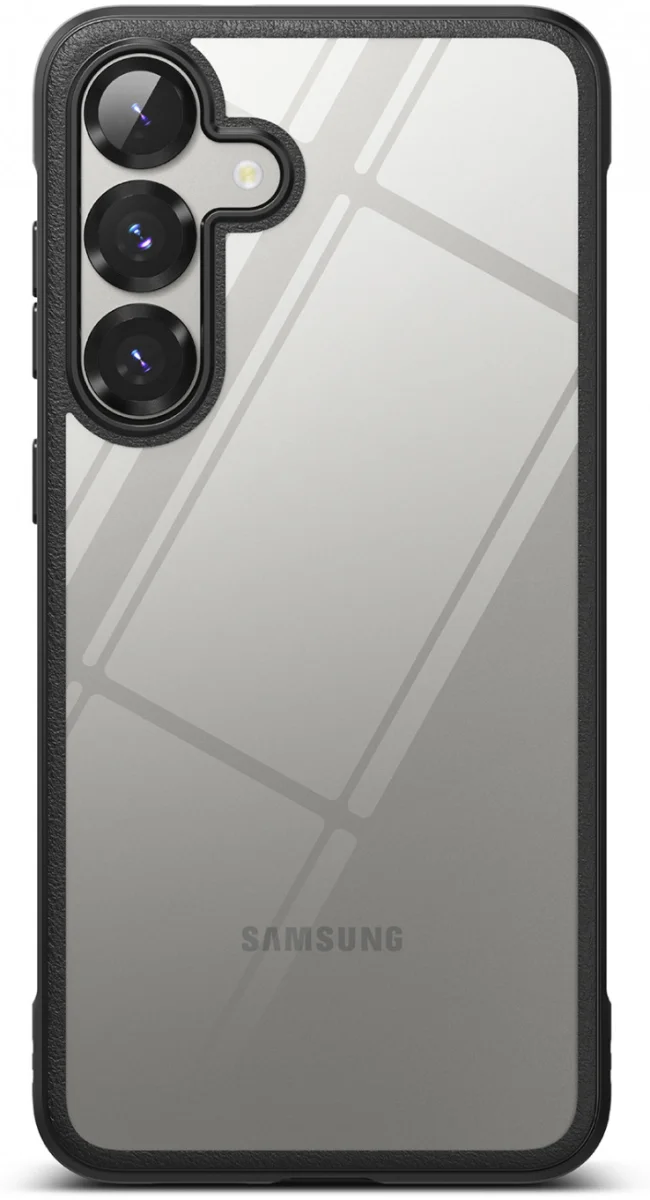 Ringke Fusion Bold Samsung Galaxy S25 Plus Hoesje Transparant Zwart afbeelding 2
