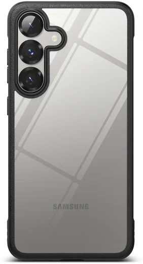 Ringke Fusion Bold Samsung Galaxy S25 Plus Hoesje Transparant Zwart afbeelding 2